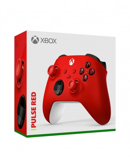 -17267-Xbox Series X - Mando Wireless Pulse Red Valentine-0196388518203