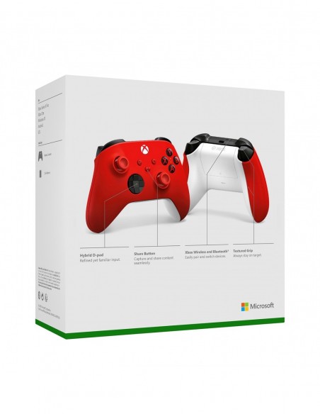 -17267-Xbox Series X - Mando Wireless Pulse Red Valentine-0196388518203