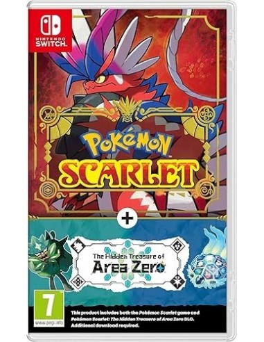 17437-Switch - Pokemon Scarlet + The Hidden Treasure of Area Zero Bundle (Cart Revision 004) - Imp - MSE-4902370551839