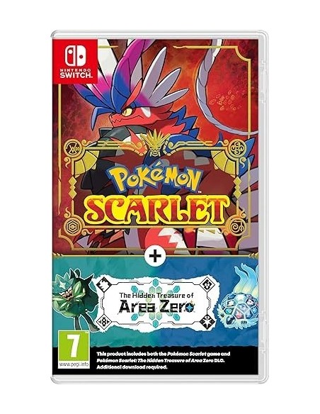 -17437-Switch - Pokemon Scarlet + The Hidden Treasure of Area Zero Bundle (Cart Revision 004) - Imp - MSE-4902370551839