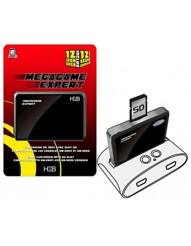 163-Retro - Mega Expert Passport (SEGA Passport SD Game Cartridge)-3760106696954