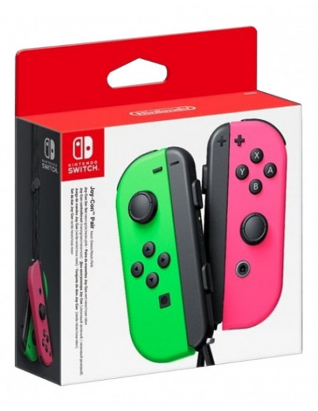 -1821-Switch - Mando Joy-Con Set Neon - Verde/Rosa-0045496430795