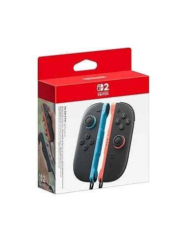 16938-Switch 2 - Joy-Con 2 Pareja - Azul Claro/Rojo Claro - Nintendo Switch 2-0045496321413