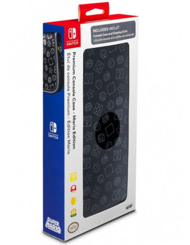 905-Switch - Funda Protectora Carrying Case Premium Mario -0708056061050