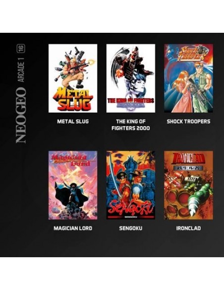 -17482-Retro - Cartucho Evercade Neogeo Arcade 1-5060990241116