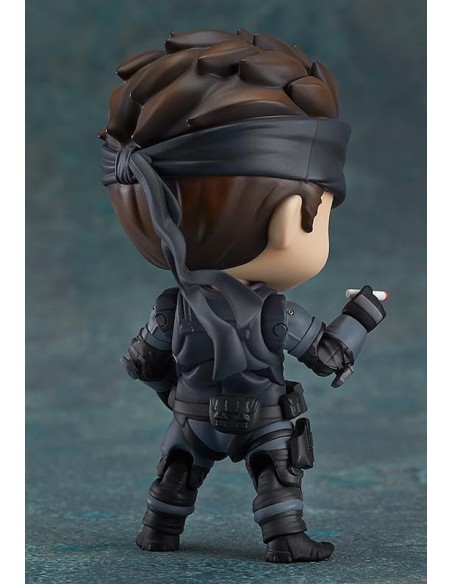 -17532-Figuras - Figura Solid Snake Metal Gear Solid Nendoroid 10cm-4580590199569