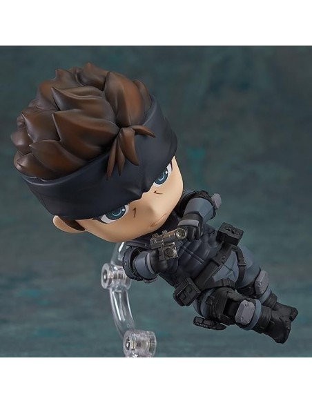 -17532-Figuras - Figura Solid Snake Metal Gear Solid Nendoroid 10cm-4580590199569