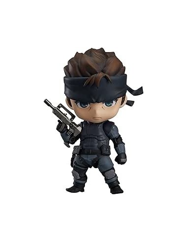 17532-Figuras - Figura Solid Snake Metal Gear Solid Nendoroid 10cm-4580590199569