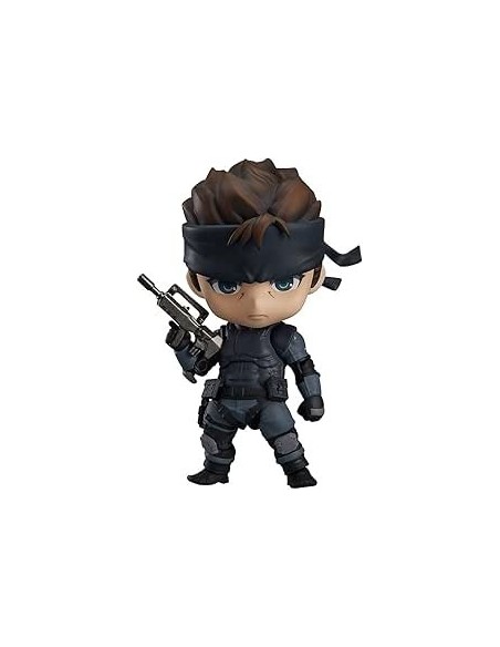 -17532-Figuras - Figura Solid Snake Metal Gear Solid Nendoroid 10cm-4580590199569