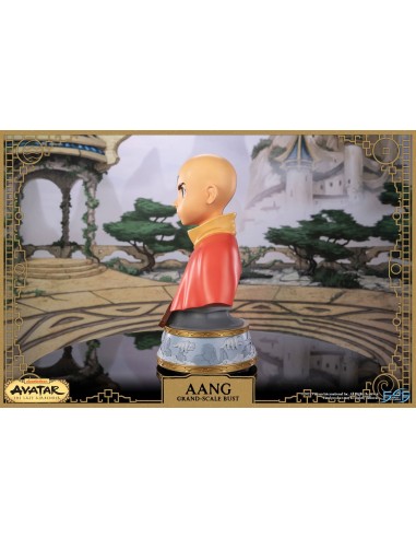 17367-Figuras - Busto Resina Aang Avatar: The Last Airbender First 4 Figures 34cm-5060316627433
