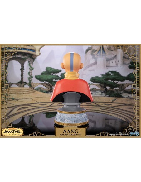 -17367-Figuras - Busto Resina Aang Avatar: The Last Airbender First 4 Figures 34cm-5060316627433