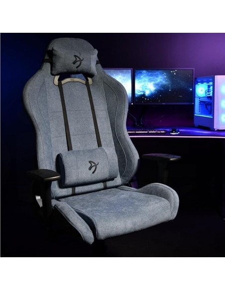 -17576-Silla Gaming - Silla Gaming Arozzi Torretta SoftFabric Dark Grey-8500473900353