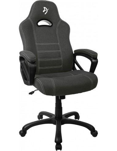 17573-Silla Gaming - Silla Gaming Arozzi Enzo Woven Fabric Black/Grey -0850009447258