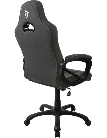 -17573-Silla Gaming - Silla Gaming Arozzi Enzo Woven Fabric Black/Grey -0850009447258
