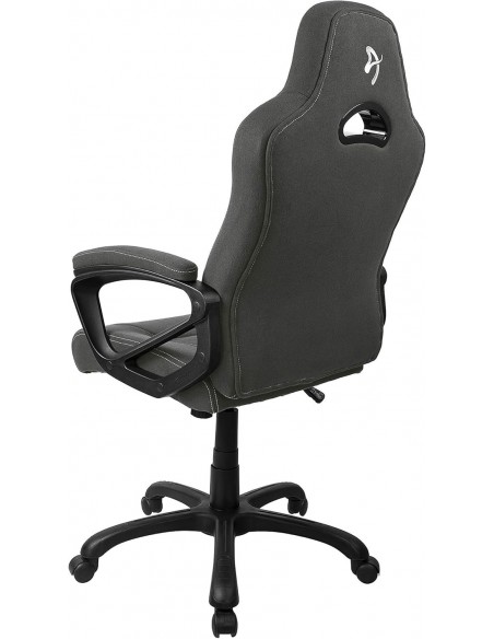 -17573-Silla Gaming - Silla Gaming Arozzi Enzo Woven Fabric Black/Grey -0850009447258