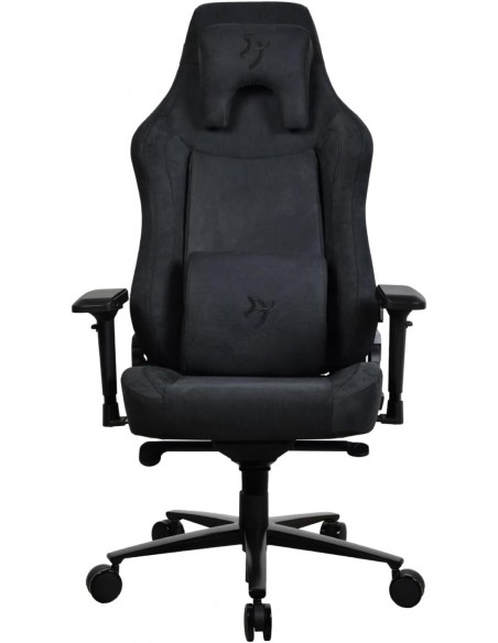 -17572-Silla Gaming - Silla Gaming Arozzi Vernazza Soft Fabric - Pure Black-0850054766298