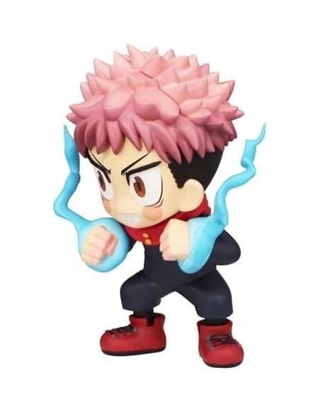 -17586-Figuras - Yuji Itadori Cartoon Color Ver Fig 14 cm Jujutsu Kaisen Toonize-4580736400658