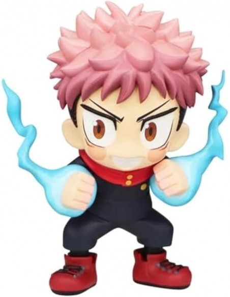-17586-Figuras - Yuji Itadori Cartoon Color Ver Fig 14 cm Jujutsu Kaisen Toonize-4580736400658