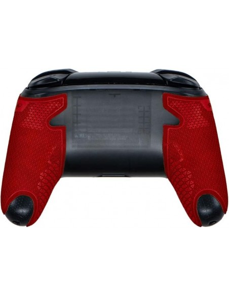 -17463-Merchandising - Lizard Skins DSP Controller Grip para Switch Pro Rojo Carmesí-0696260005710