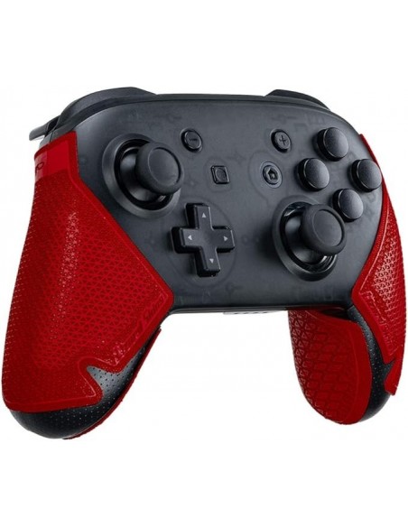 -17463-Merchandising - Lizard Skins DSP Controller Grip para Switch Pro Rojo Carmesí-0696260005710