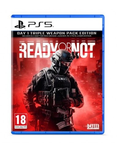17454-PS5 - Ready Or Not: Day One Edition-5056635618160