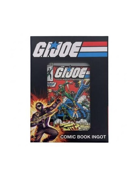 -17649-Merchandising - Placa G.I. Joe: A Real American Hero 1 Limited Edition Ingot 13 cm-5060948296410