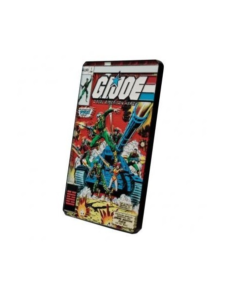 -17649-Merchandising - Placa G.I. Joe: A Real American Hero 1 Limited Edition Ingot 13 cm-5060948296410