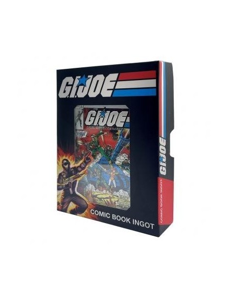 -17649-Merchandising - Placa G.I. Joe: A Real American Hero 1 Limited Edition Ingot 13 cm-5060948296410