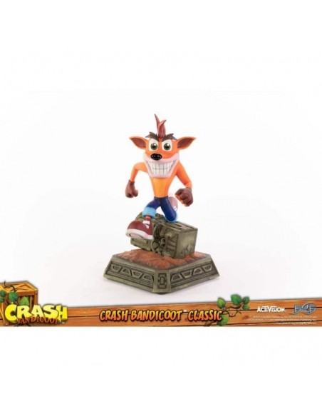 -17640-Figuras - Figura Crash Bandicoot Classic First 4 Figures 28cm-5060316627280