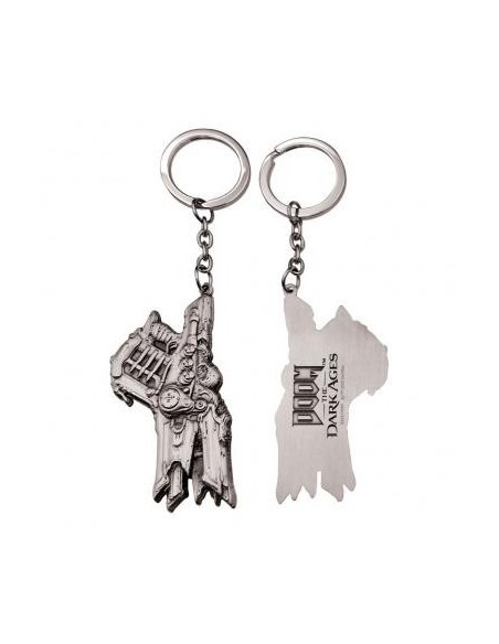 -17636-Merchandising - Llavero Skull Crusher Doom: The Dark Ages Fanattik-5060948297226