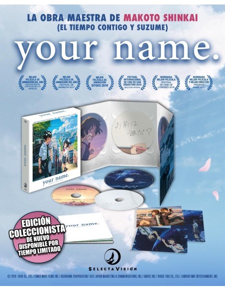 -17473-Merchandising - Your Name. Edición Blu-Ray Coleccionistas (2025)-8424365728706