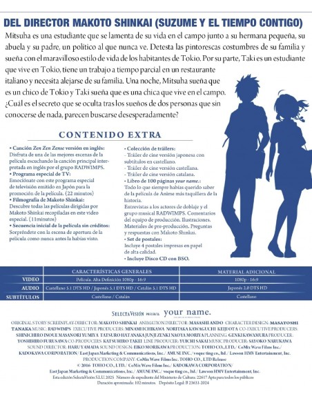 -17473-Merchandising - Your Name. Edición Blu-Ray Coleccionistas (2025)-8424365728706