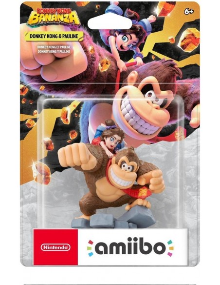-17698-Amiibos - Figura Amiibo Donkey Kong and Pauline-0045496381257