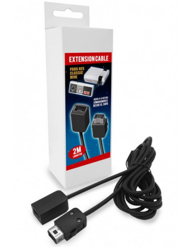 1284-Retro - Cable Extension Mando Nintendo Classic Mini Edition NES/SNES-2370000545770