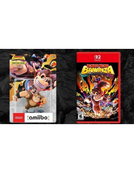 -17702-Switch 2 - Donkey Kong Bananza - Switch 2 + Figura Amiibo Donkey Kong and Pauline-9508776371733