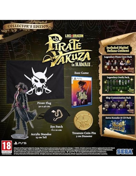 -17436-PS5 - Like a Dragon: Pirate Yakuza in Hawaii Collector's Edition Imp USA-0010086633184