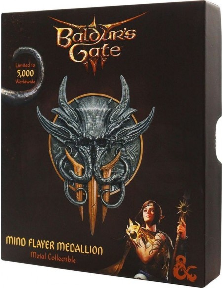 -17748-Merchandising - Dungeons & Dragons Limited Edition Baldur's Gate 3 Medallion-5060948292061