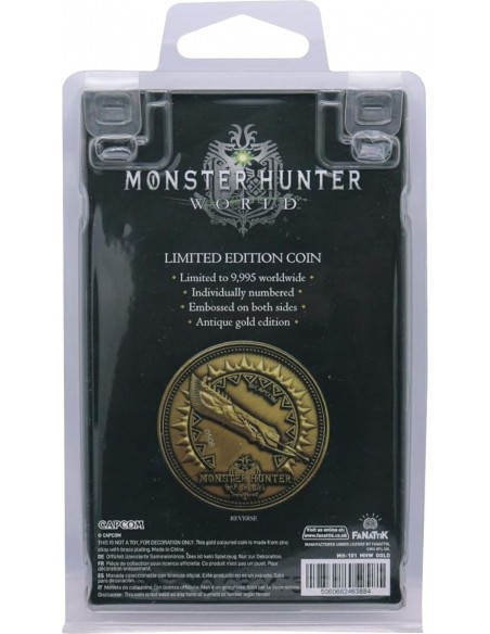 -17747-Merchandising - Monster Hunter Limited Edition Collectible Coin-5060662463884