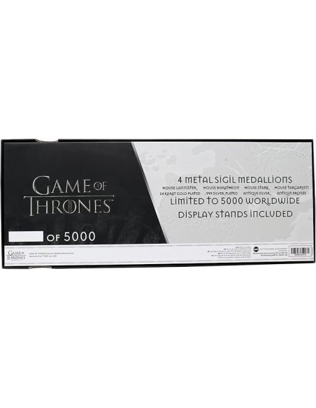 -17746-Merchandising - Game of Thrones Limited Edition Sigil Medallion Collection-5060662468728