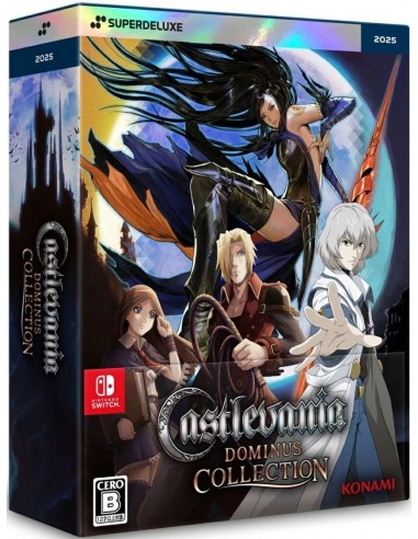 17731-Switch - Castlevania Dominus Collection Deluxe Edition - Imp - Asia-4570101051356
