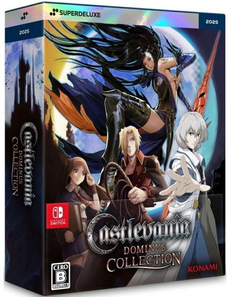 -17731-Switch - Castlevania Dominus Collection Deluxe Edition - Imp - Asia-4570101051356