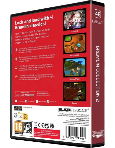 -16902-Retro - Cartucho Evercade Gremlin Collection 2-5060990241048