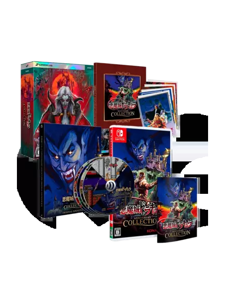-17750-Switch - Castlevania Anniversary Collection Deluxe Edition - Imp - Asia-4570101051189