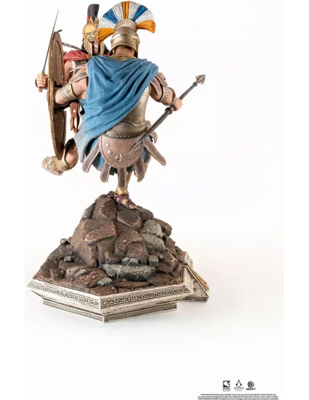 -17815-Figuras - Diorama Resina Alexios Assassin's Creed: Odyssey Spartan Kick 1/6 Pure Arts 40cm-0713929405619