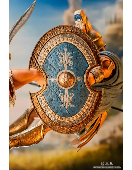 -17815-Figuras - Diorama Resina Alexios Assassin's Creed: Odyssey Spartan Kick 1/6 Pure Arts 40cm-0713929405619