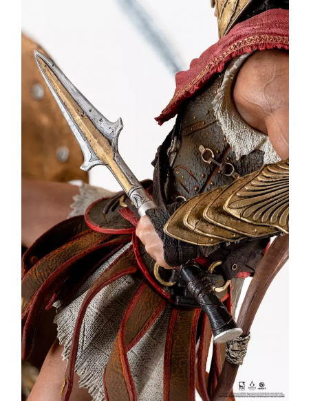 -17815-Figuras - Diorama Resina Alexios Assassin's Creed: Odyssey Spartan Kick 1/6 Pure Arts 40cm-0713929405619