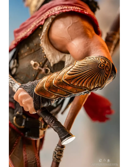 -17815-Figuras - Diorama Resina Alexios Assassin's Creed: Odyssey Spartan Kick 1/6 Pure Arts 40cm-0713929405619