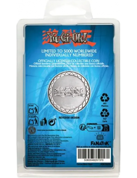 -17803-Merchandising - Yu-Gi-Oh Blue-Eyes White Dragon Coin-5060948297370