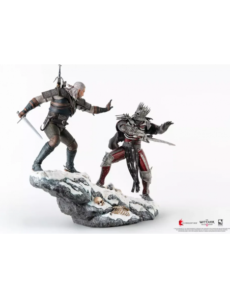 -17813-Figuras - Diorama Geralt VS Eredin The Witcher 3: Wild Hunt 1/7 Pure Arts 50cm-0713929404971