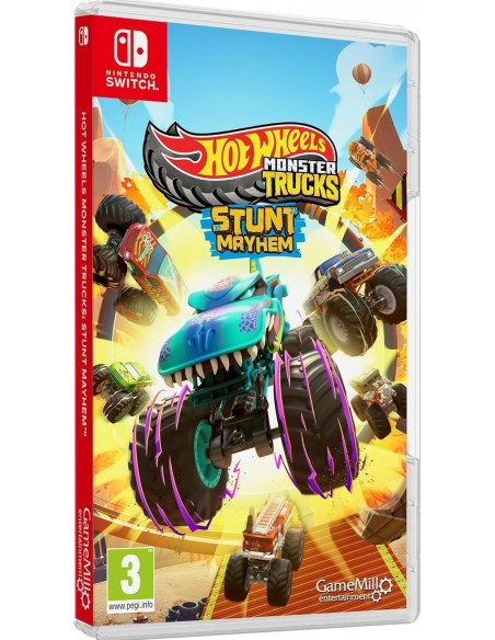 -17832-Switch - Hot Wheels Monster Trucks: Stunt Mayhem  Deluxe Edition-5060968303365